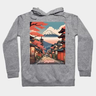 Travel to MOUTAIN'S FUJI Japan ,Brafdesign Hoodie